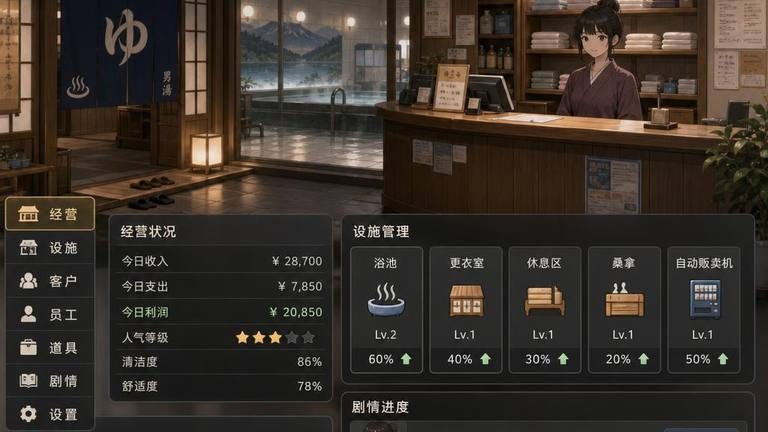 背德浴场 任务推进 专题图 2