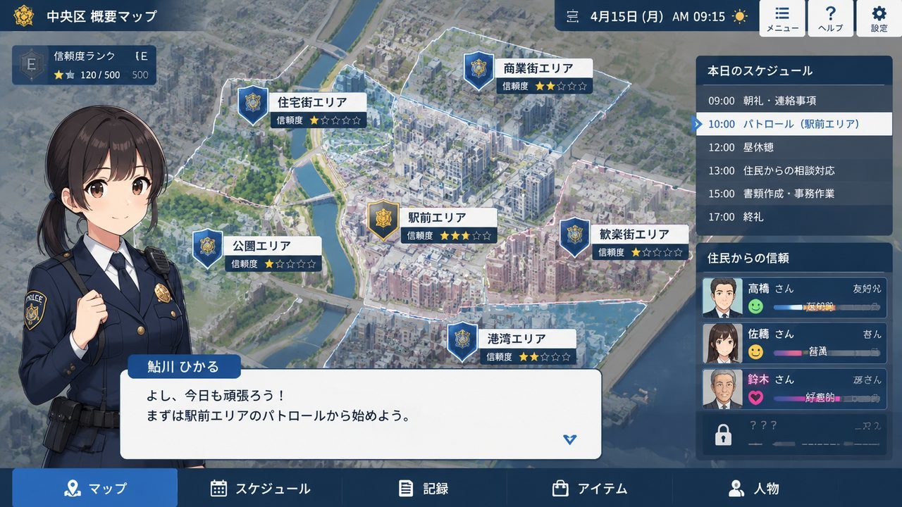极道无赖EX 女警鮎川光 地图探索 专题图 5