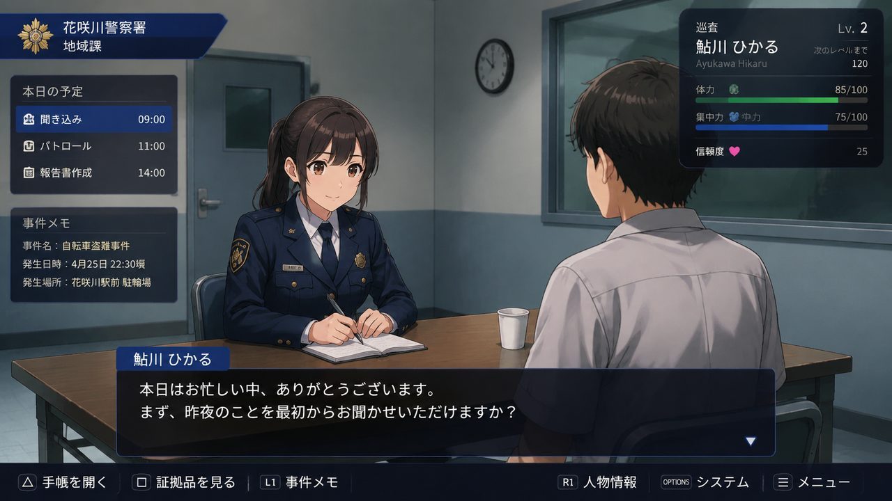 极道无赖EX 女警鮎川光 地图探索 资料图 2