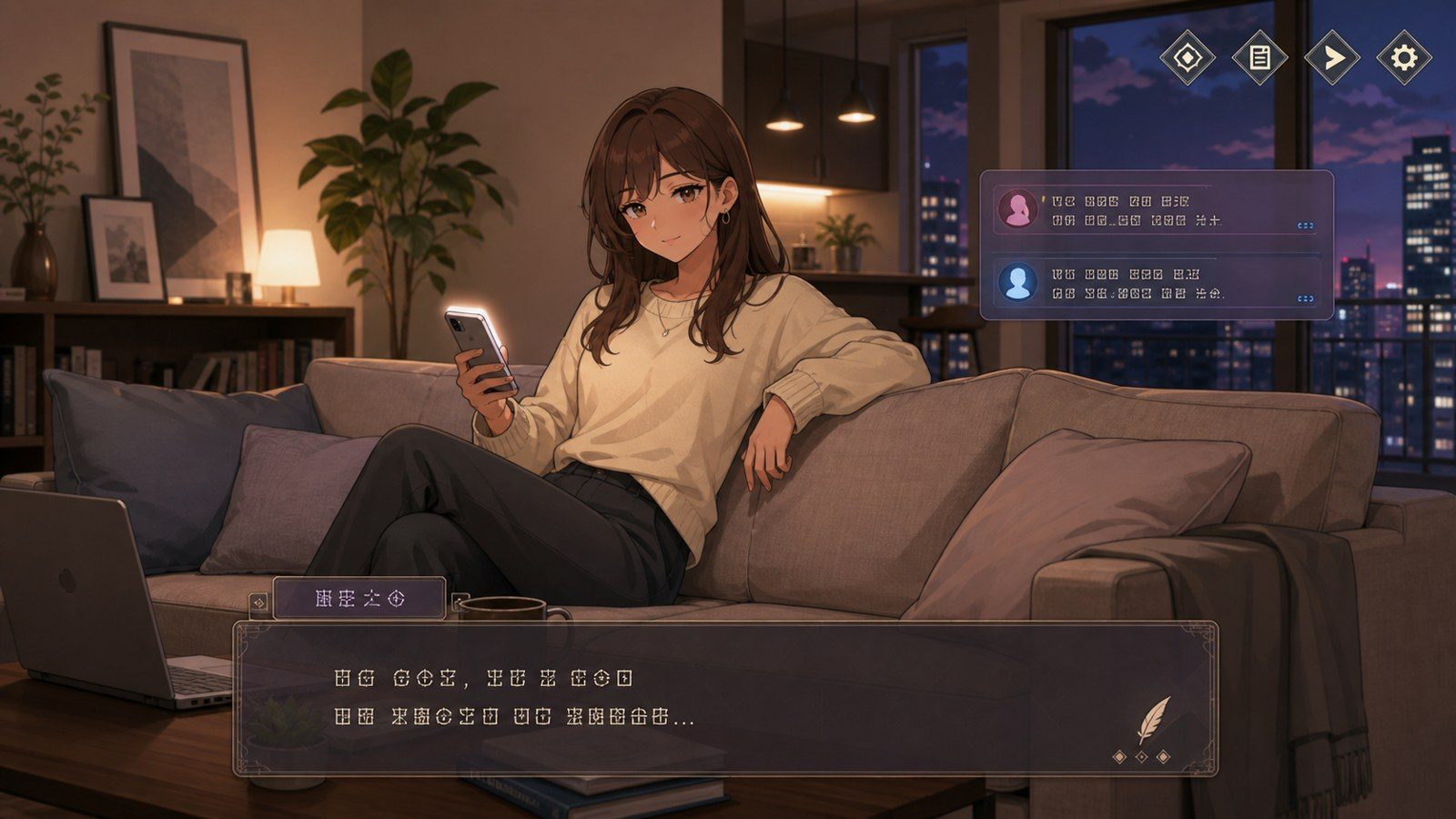 糖爹买下并绑定SugarDaddy 主线事件 演示图 3